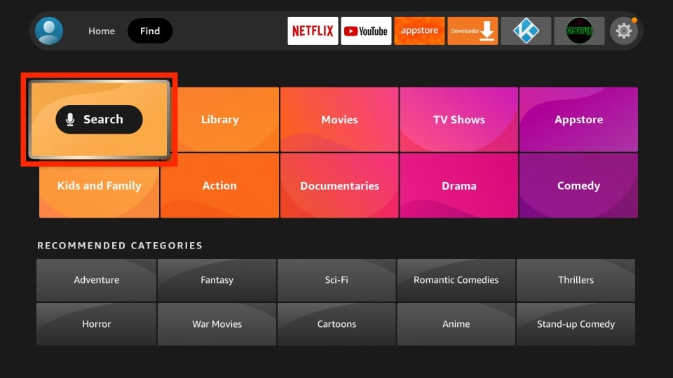 how to install es file explorer on firestick