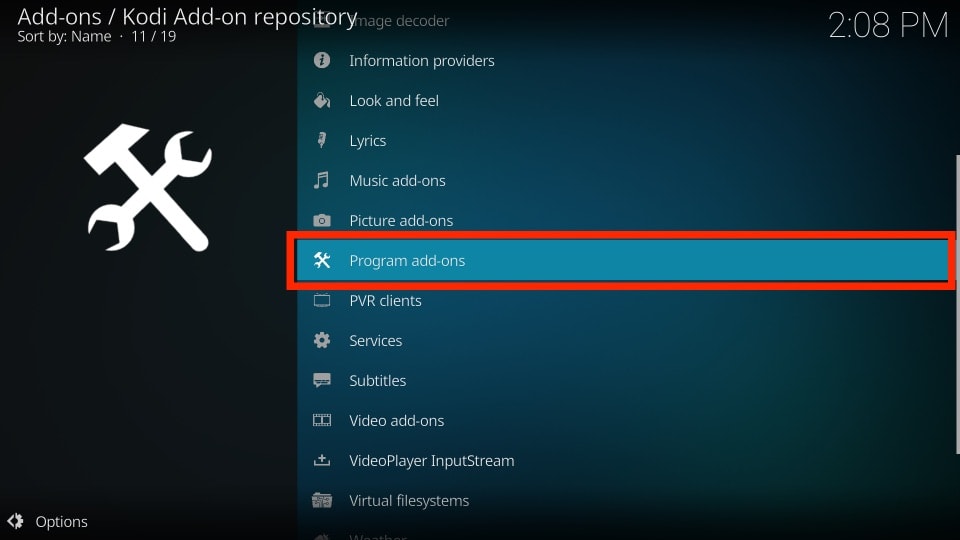 how to check kodi log