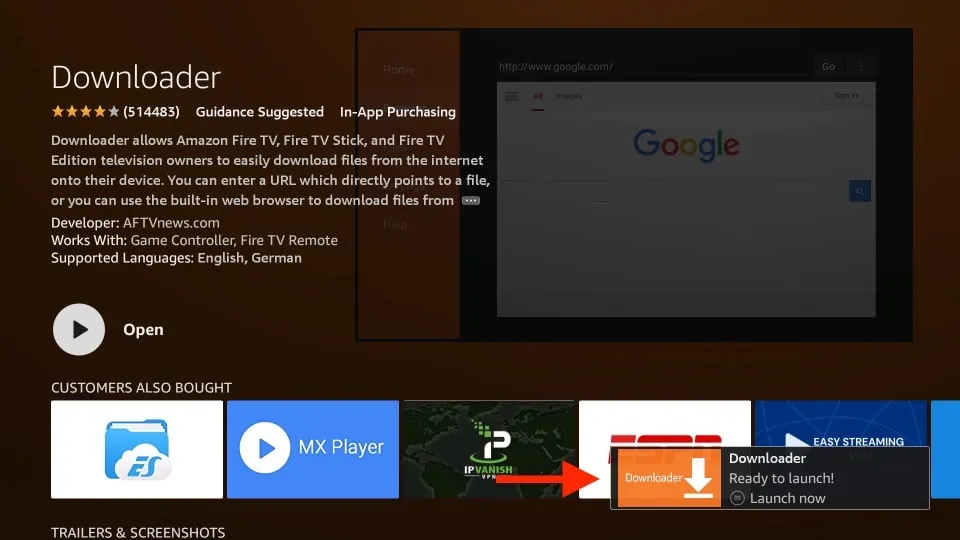 downloader ready to launch