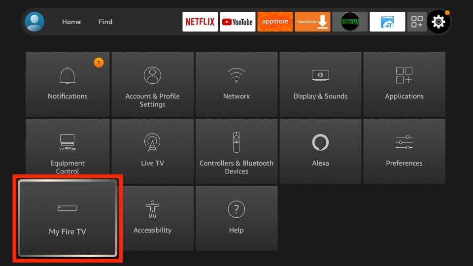 install es file explorer on firestick