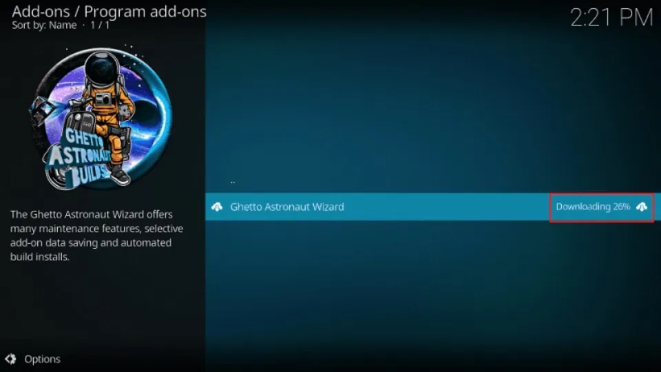 Neuromancer build on kodi