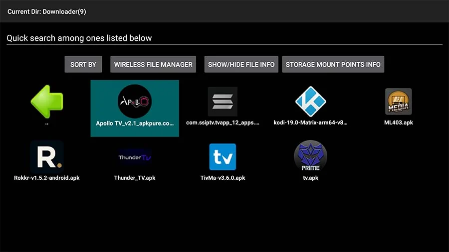 firestick memory full