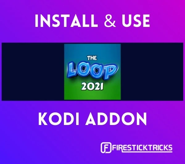 install the loop kodi addon