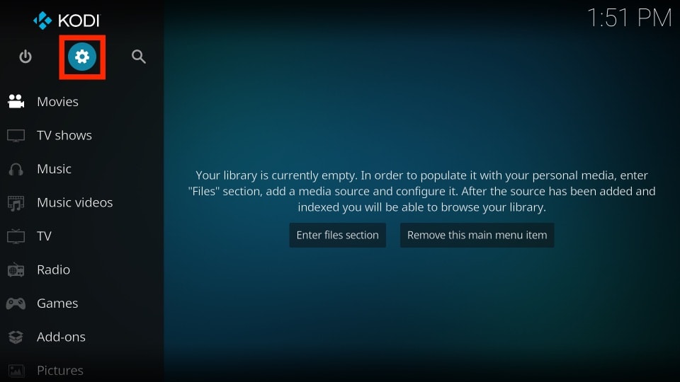 Kodi Settings