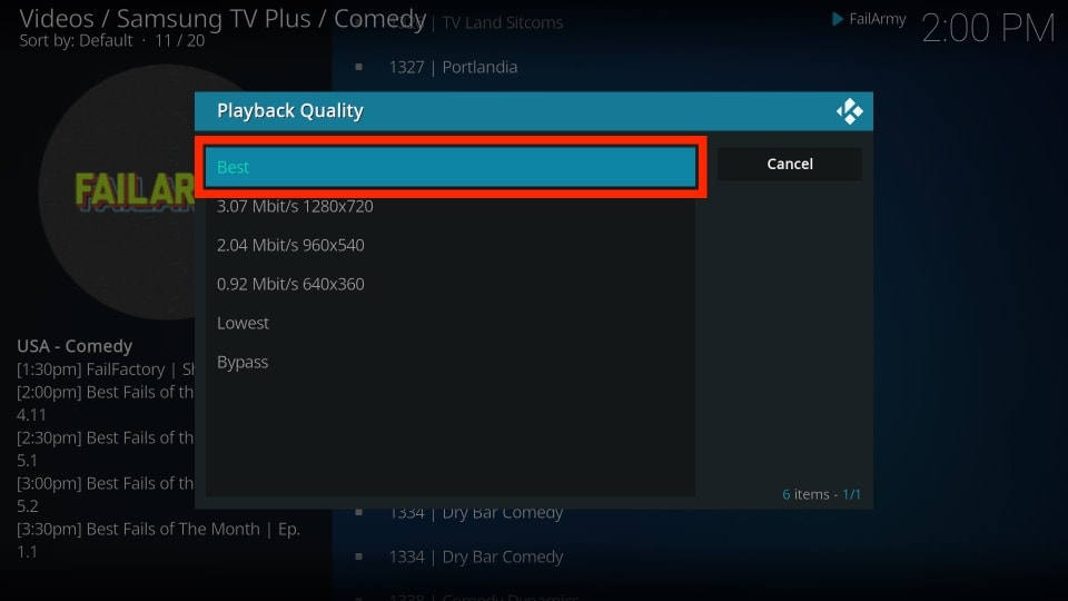 kodi samsung tv