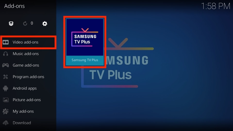 samsung smart tv kodi