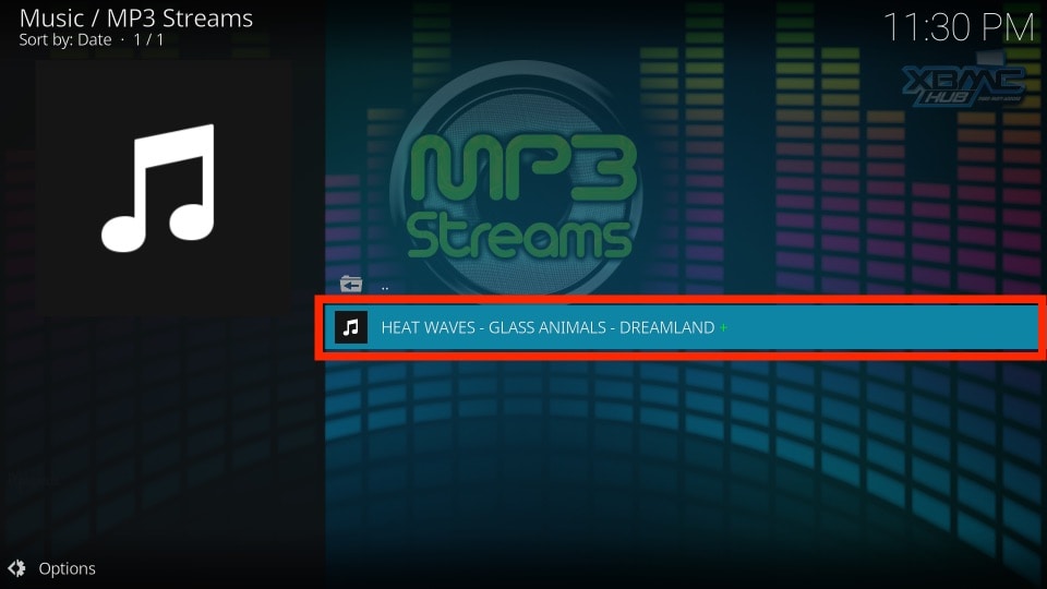mp3 streams kodi addon for firestick