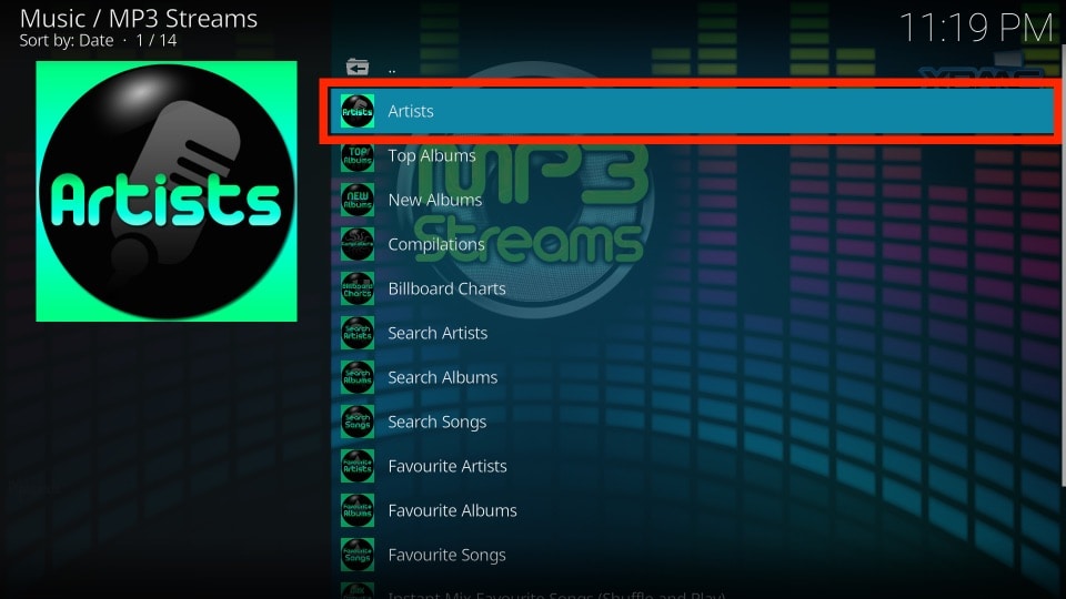 how to download music from mp3 streams kodi