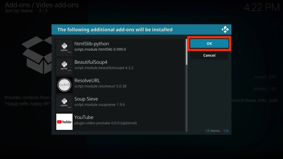 additional addons