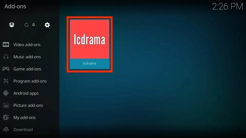  icdrama addon on kodi