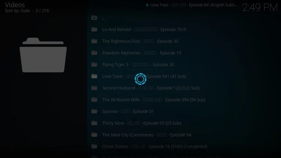 icdrama kodi addon guide