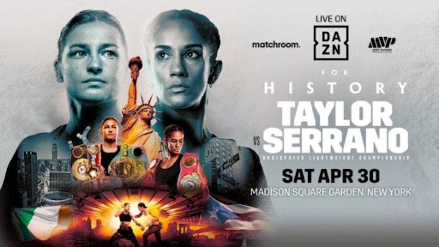 watch katie taylor vs amanda serrano