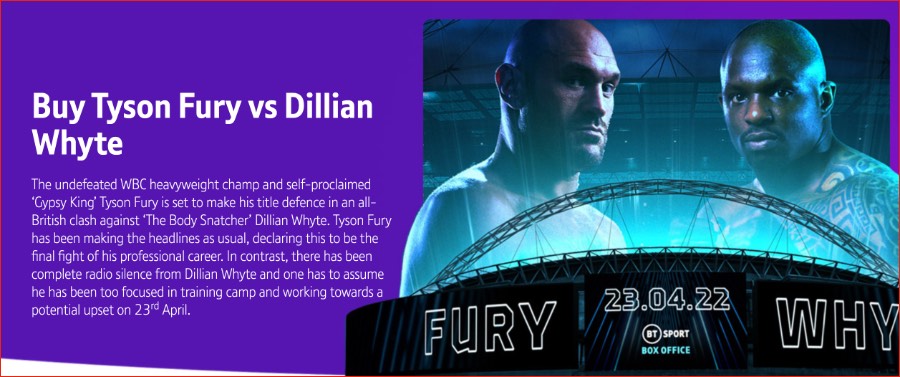 fury vs whyte free streaming without cable