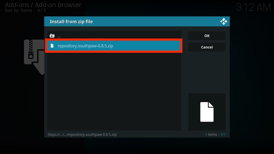 select southpaw repository