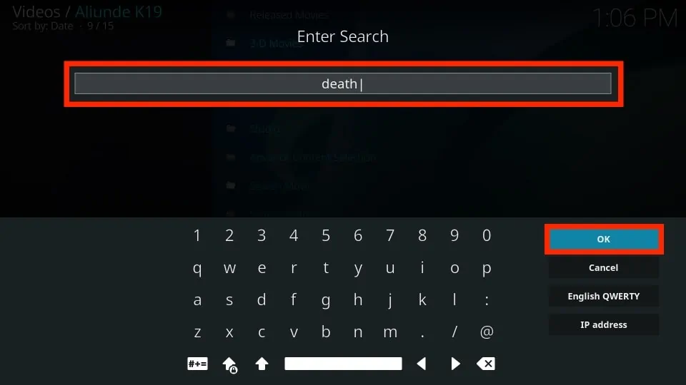 aliunde k19 search term