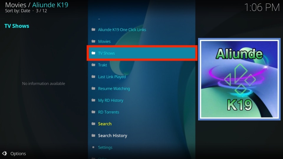 aliunde k19 tv shows