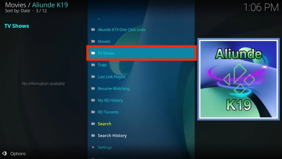 aliunde k19 tv shows