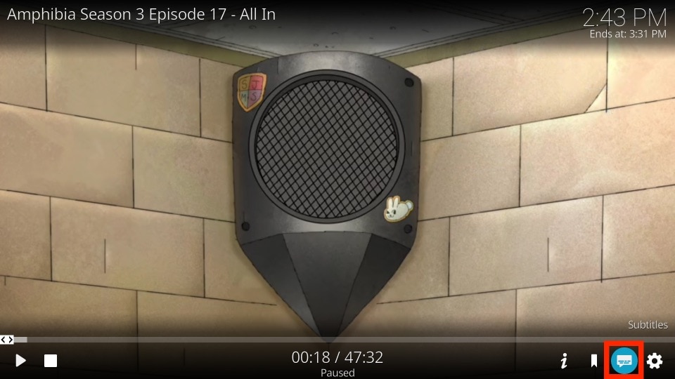 click on the message icon