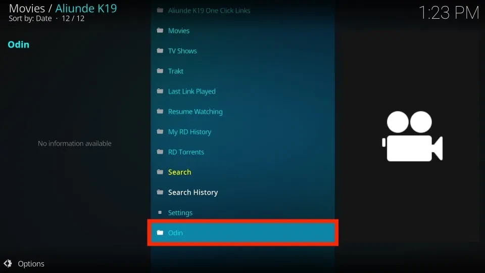 aliunde k19 addons