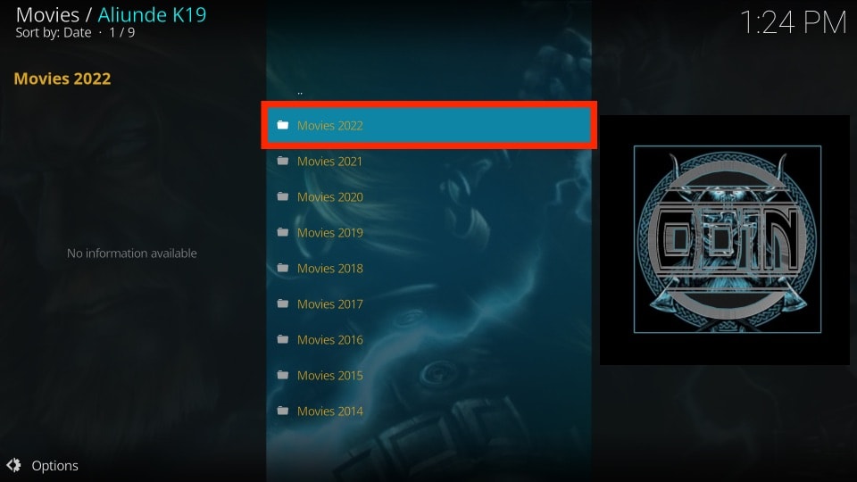 odin movies by year