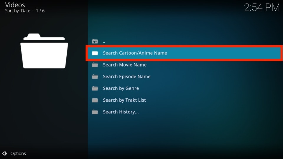 select Search Cartoon/Anime Name