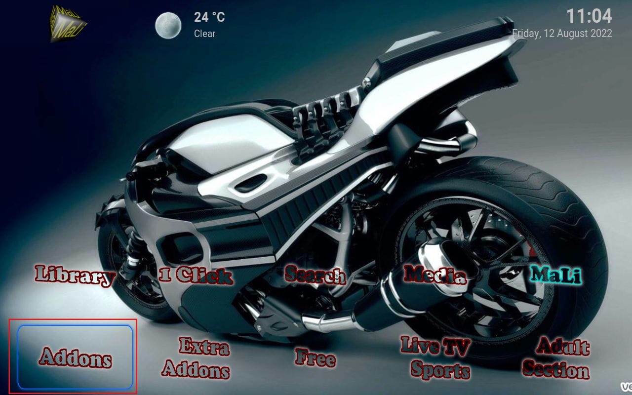 click addons
