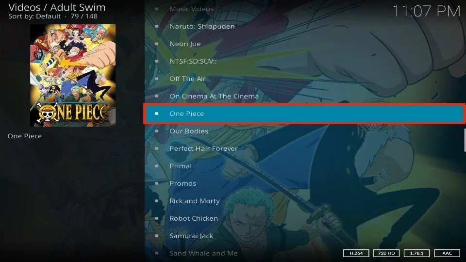 kodi adult swim addon