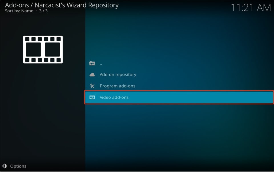 kodi video addons