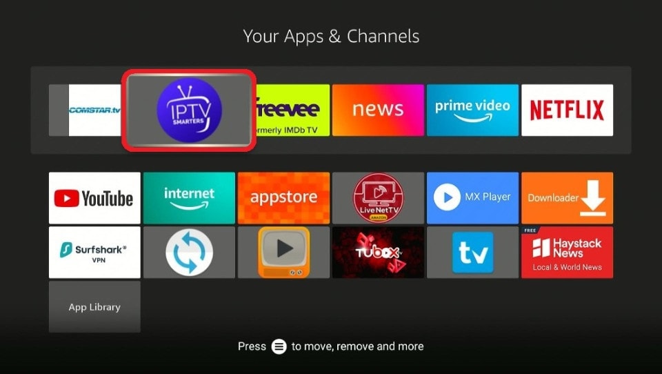 select IPTV Smarters Pro