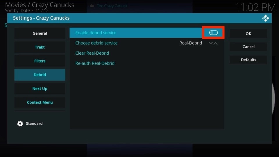 addon crazy canucks on kodi