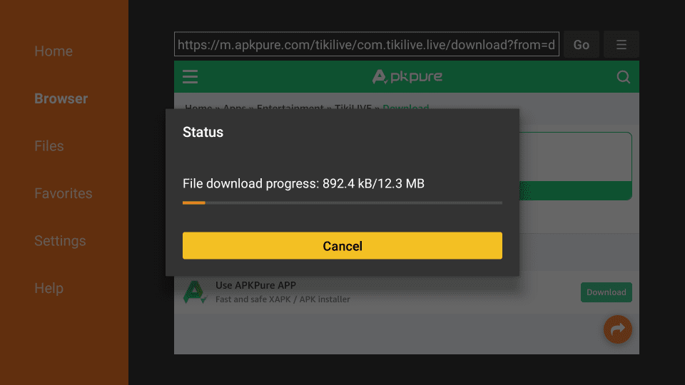 wait for tikilive apk download