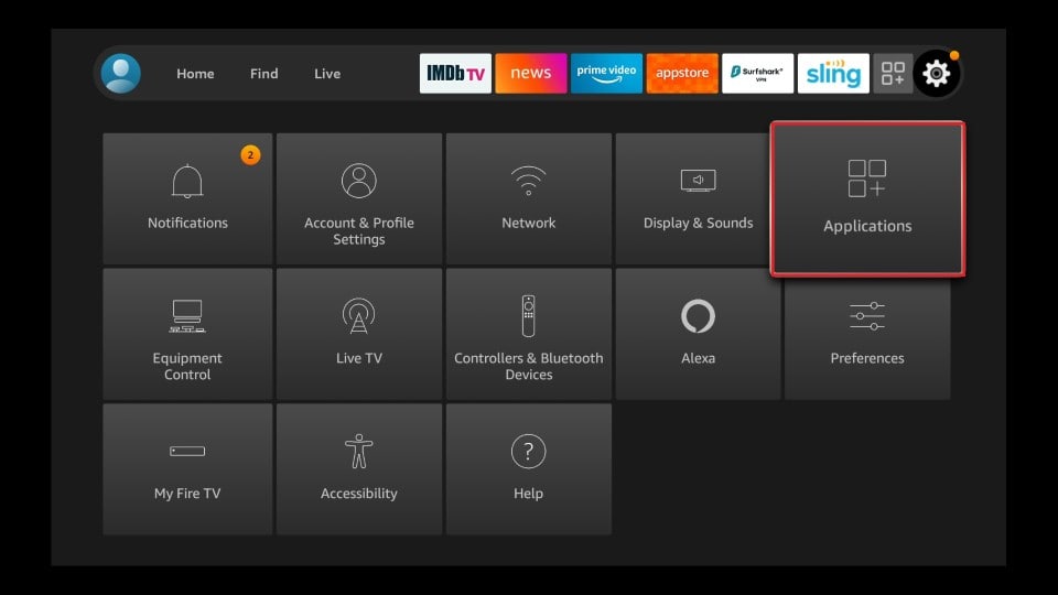 Como instalar aplicativos na  Fire TV [qualquer app]