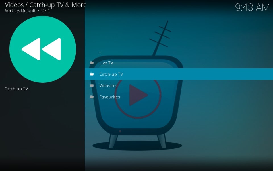 kodi addon catch up tv