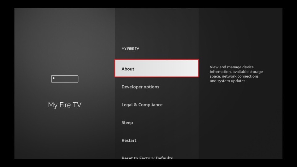 update fire tv