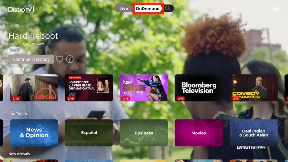 get distrotv 