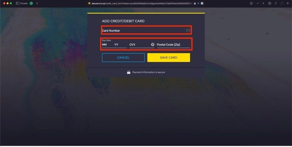 vrv subscription details