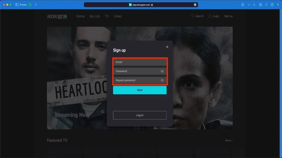 account details