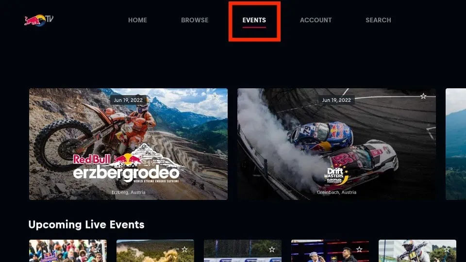 red bull tv for firestick