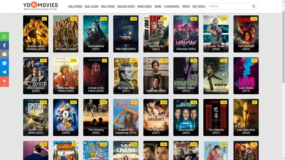 free movie sites