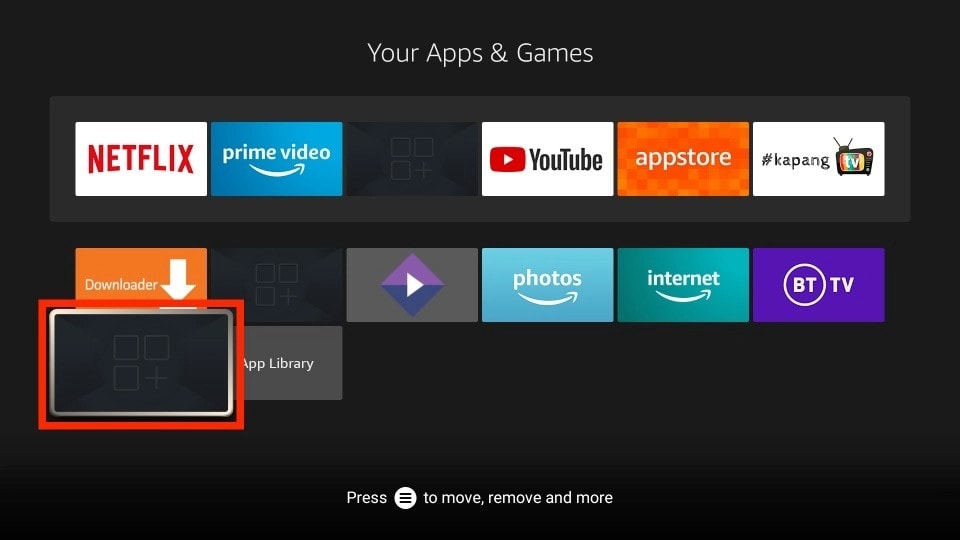 how to find apps on firestick