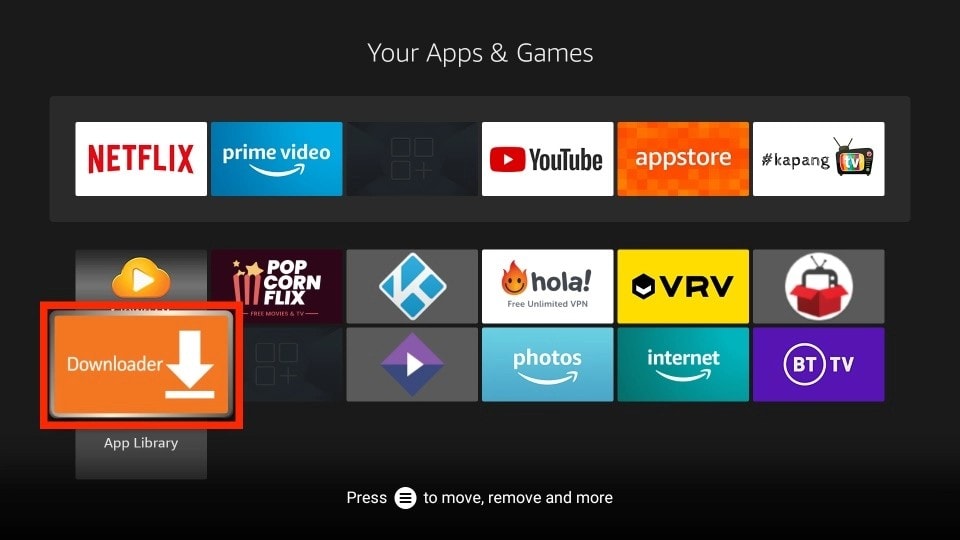 how to update firestick apps