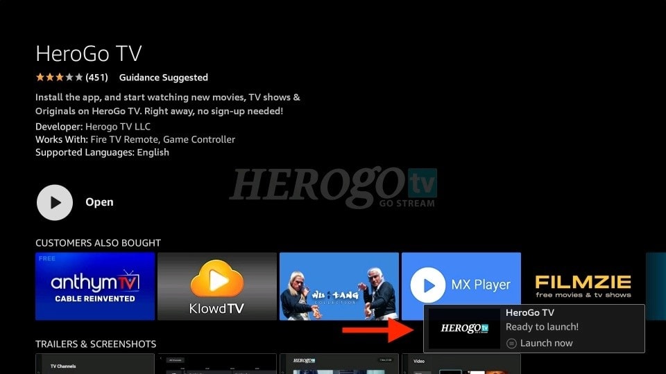 open herogo tv