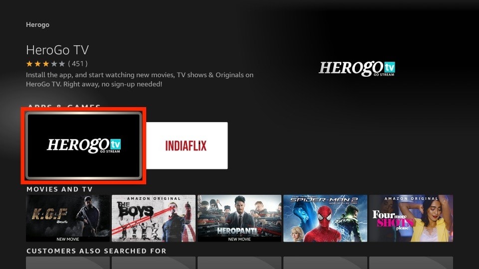 firestick herogo tv