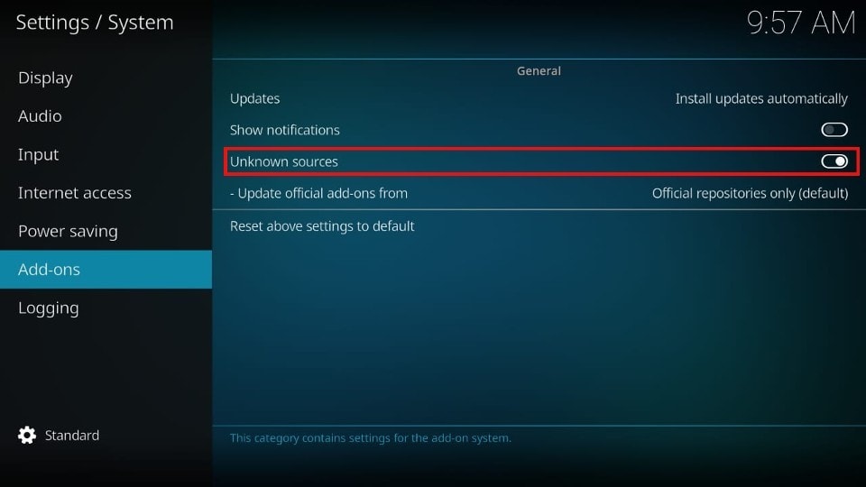 enable unknown sources