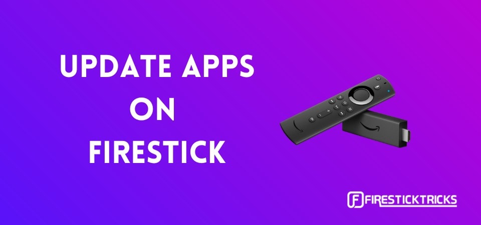 how to update apps on firestick