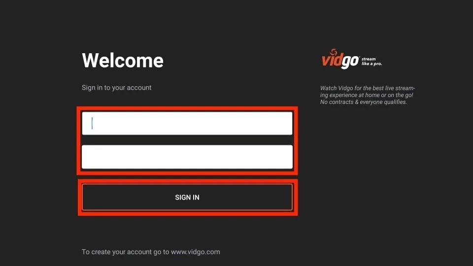 how to install vidgo on firestick