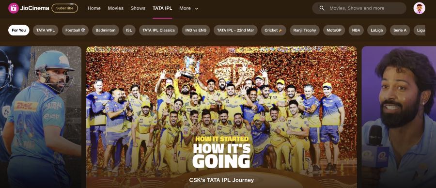 How to watch IPL online