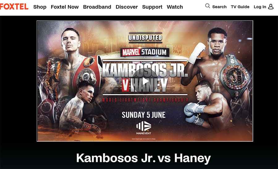 watch kambasos vs. haney in australia