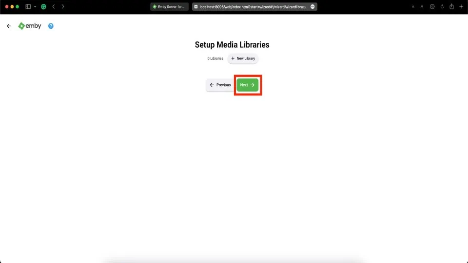 setup media libraries