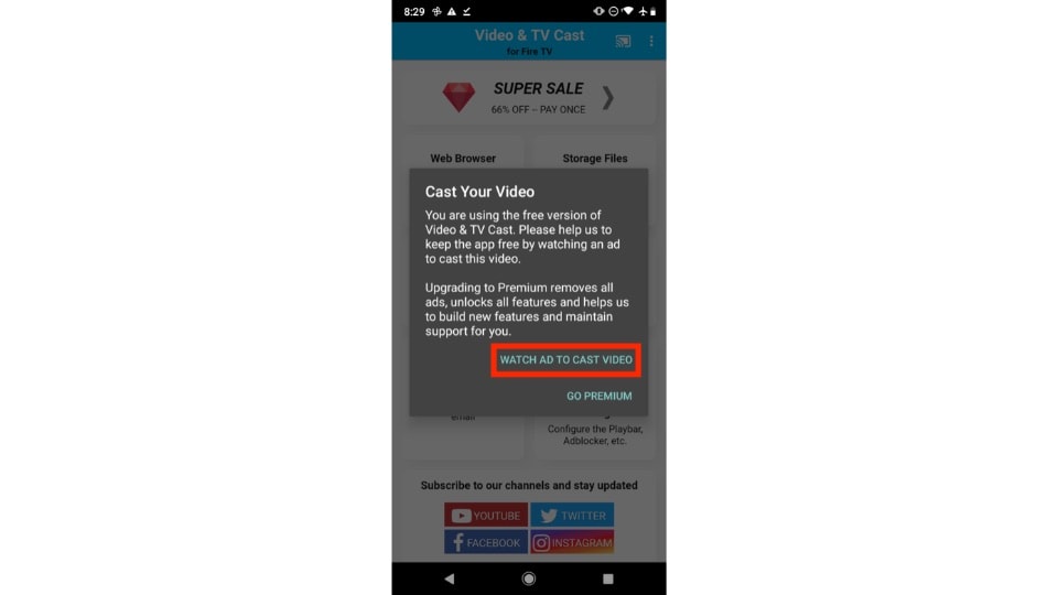 watch the ad